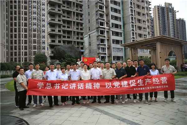 學(xué)總書記講話精神·以黨建促生產(chǎn)經(jīng)營(yíng)——公司第三黨支部開展主題黨日活動(dòng)